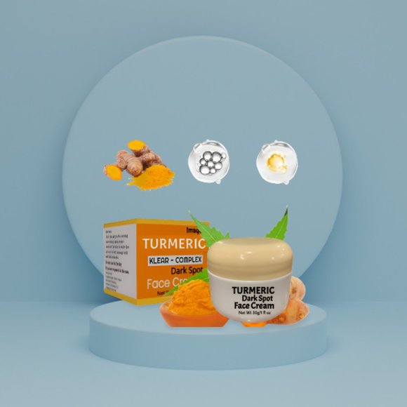 Turmeric Dark Spot Cream Lemon Skin Glow Brightening Fade Cream Acne Spot… - Picture 3 of 4